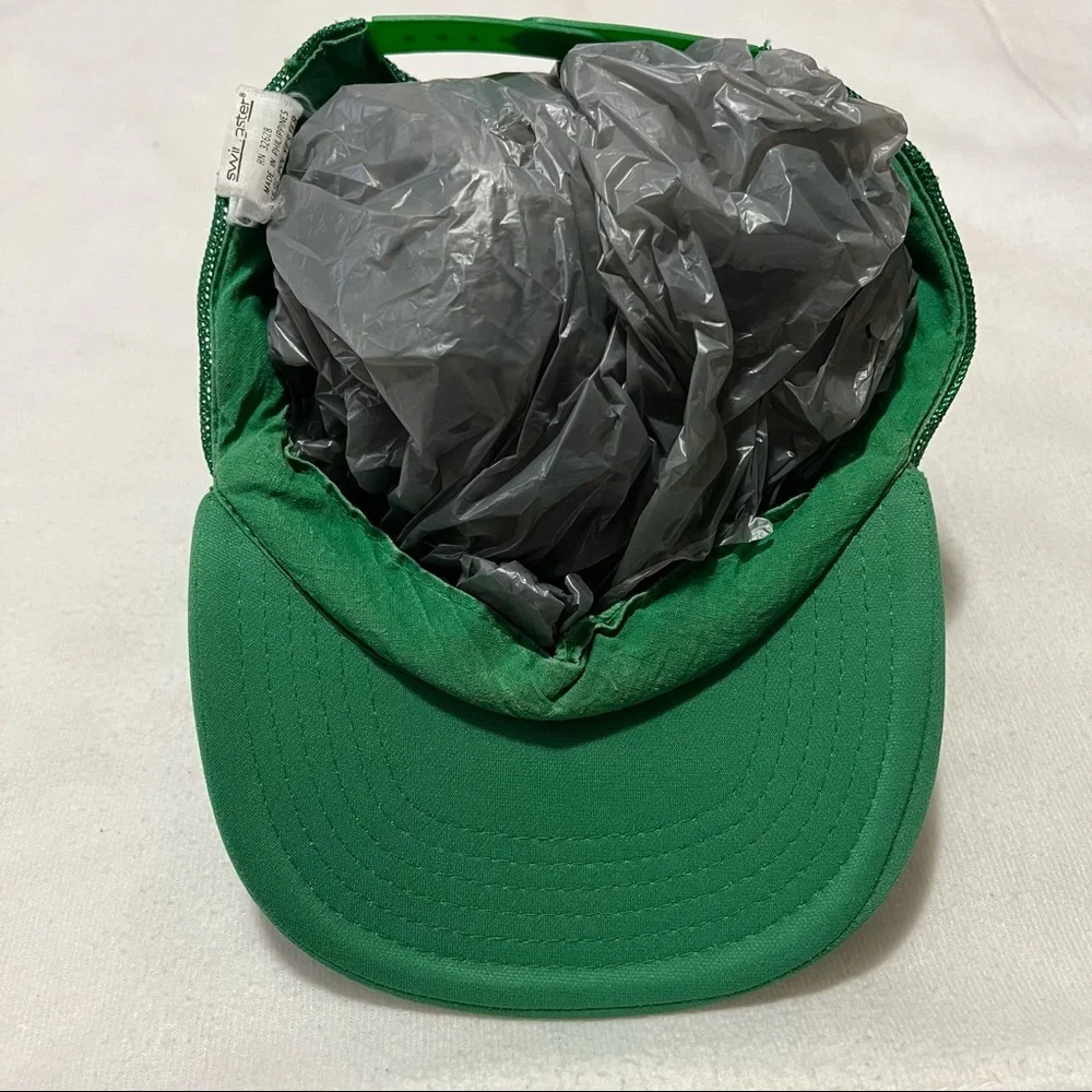 John Deere swingster vintage hat snap back green 90s farmer foam trucker - Picture 3 of 9